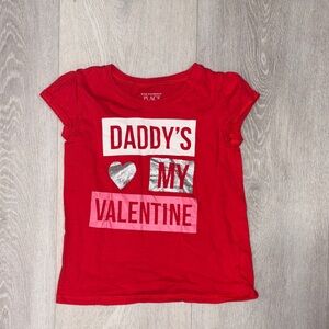 The Children's Place Red Valentine's Tee